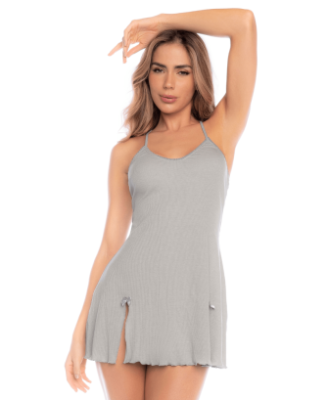 Nuisette gris côtelé confort intemporel– Mapalé